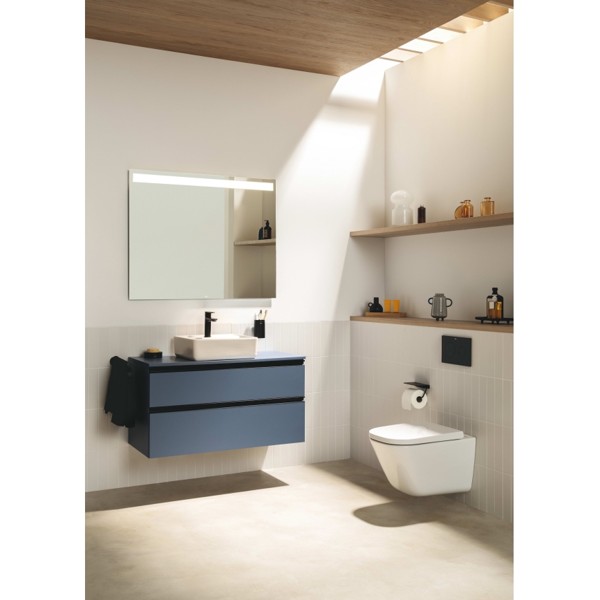 Roca A3270ML000 - Lavabo à poser GAP 39x37 cm céramique/blanc