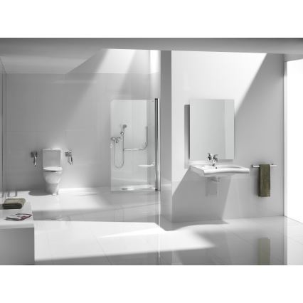 Roca A341242000 - Citerne de chasse MERIDIAN à raccordement inférieur, céramique/blanc