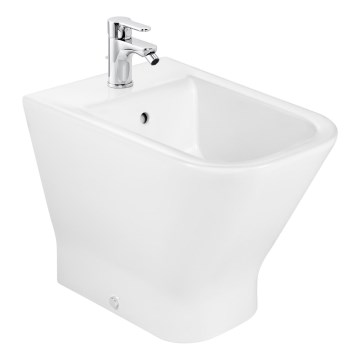 Roca A357477000 - Bidet sur pied GAP, céramique/blanc