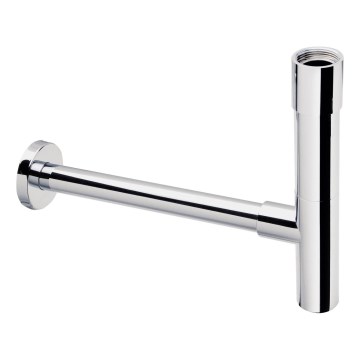 Roca A506403110 - Siphon pour lavabo rond ROCA, chromé brillant