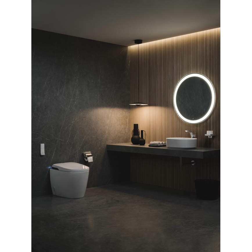 Roca A506403110 - Siphon pour lavabo rond ROCA, chromé brillant