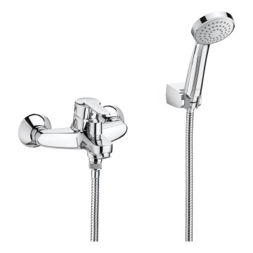 Roca A5A0125C02 - Ensemble baignoire avec robinetterie VICTORIA chrome brillant