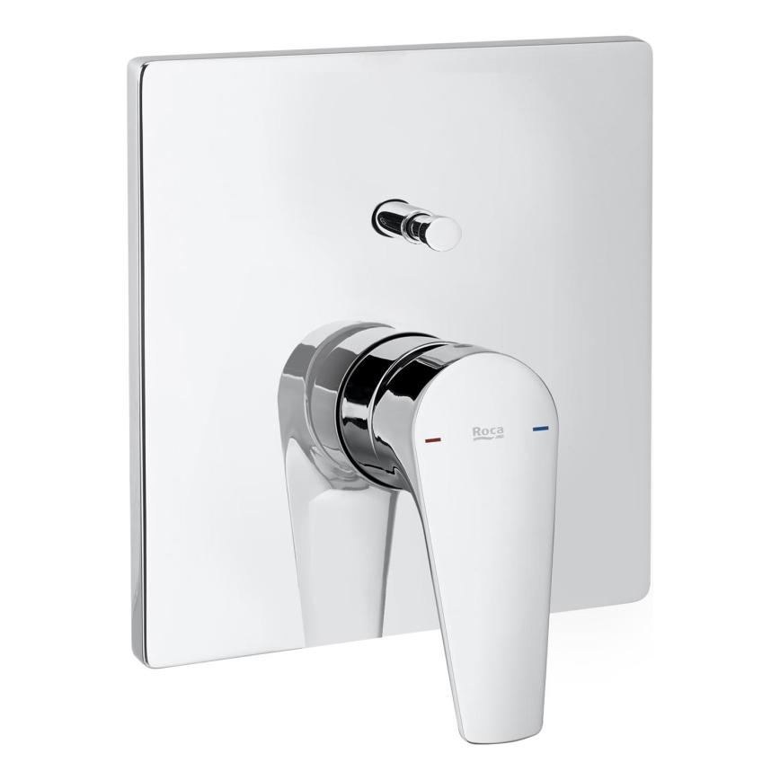Roca A5A0B90C00 - Mitigeur de douche encastrable ATLAS, chrome brillant