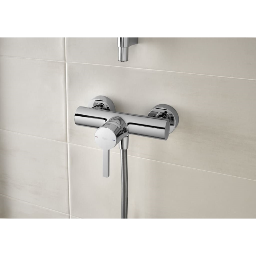 Roca A5A2196C00 - Mitigeur de douche NAIA chromé brillant
