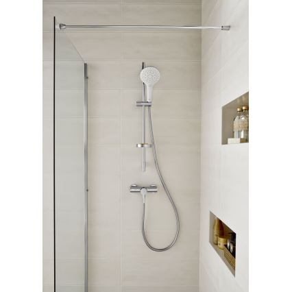Roca A5A2196C00 - Mitigeur de douche NAIA chromé brillant
