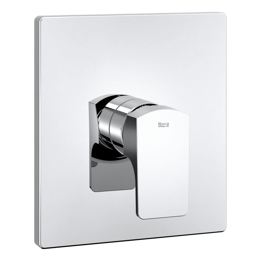 Roca A5A2B01C00 - Mitigeur de douche pour installation encastrée L90 chrome brillant
