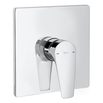 Roca A5A2B90C00 - Mitigeur de douche encastré ATLAS, finition chrome brillant