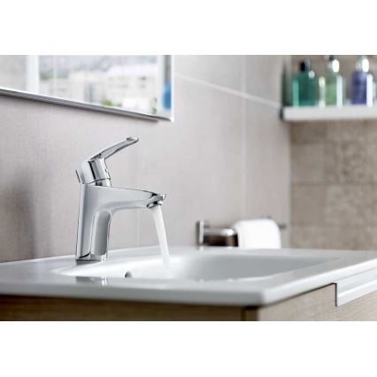Roca A5A3098C00 - Mitigeur pour lavabo + garniture de vidage MONODIN 15,3 cm chrome brillant