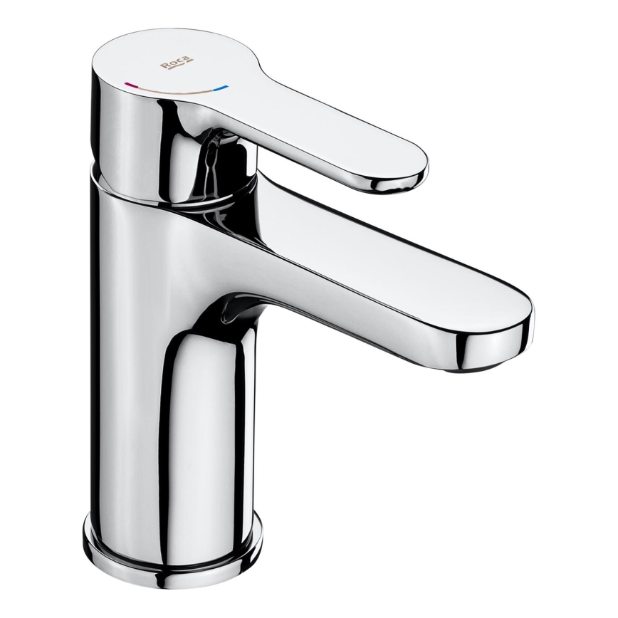 Roca A5A3K09C00 - Mitigeur pour lavabo L20, 14,2 cm, finition chrome brillant