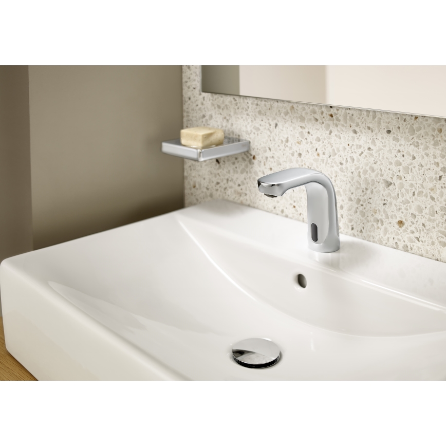 Roca A5A5509C00 - Robinet de lavabo sans contact L20 230V chrome brillant