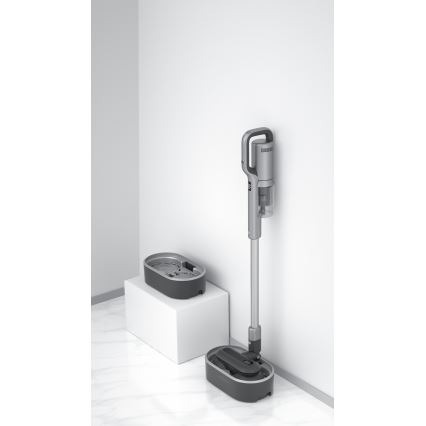 ROIDMI RI-X30VX - Aspirateur balai 2en1 avec écran LED et accessoires 435W/2500mAh chrome mat