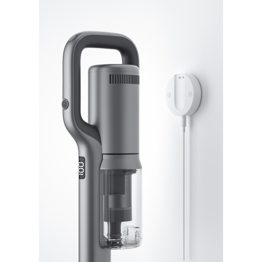 ROIDMI RI-X30VX - Aspirateur balai 2en1 avec écran LED et accessoires 435W/2500mAh chrome mat