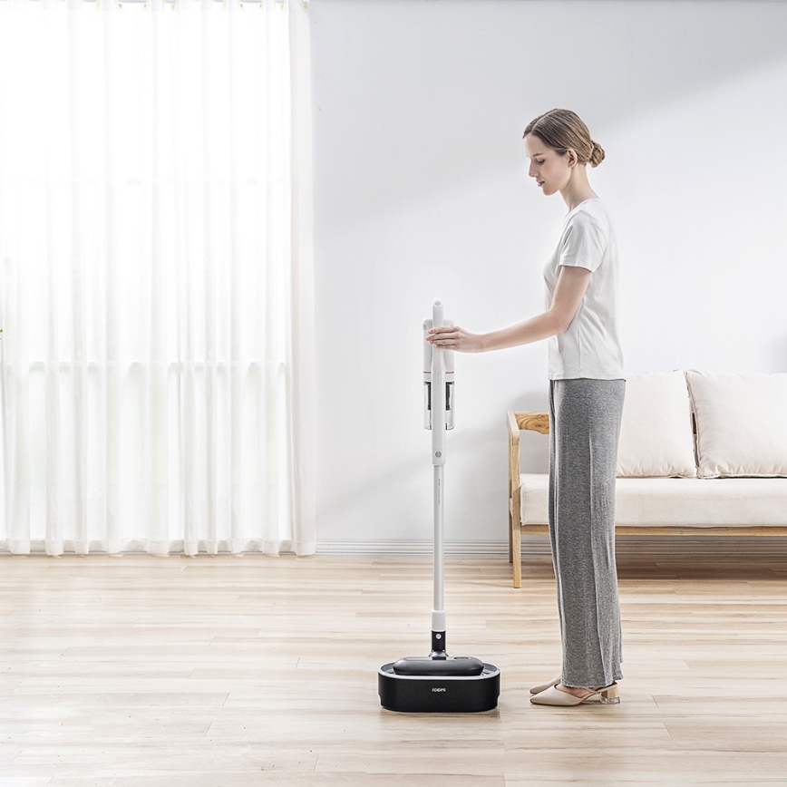 ROIDMI RI-X30VX - Aspirateur balai 2en1 avec écran LED et accessoires 435W/2500mAh chrome mat