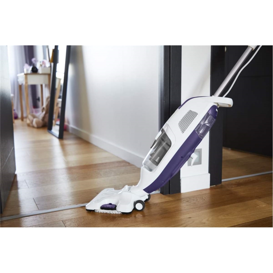 Rowenta - Aspirateur 2-en-1 avec balai vapeur CLEAN&STEAM