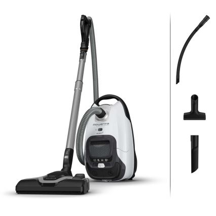 Rowenta - Aspirateur à sac SILENCE FORCE ALLERGY+ 4,5l 400W/230V noir/blanc