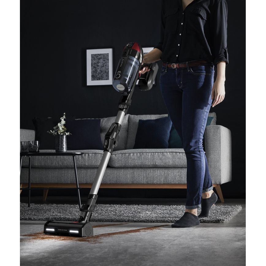 Rowenta - Aspirateur balai 2 en 1 X-FORCE FLEX ANIMAL CARE 320W/25,2V noir 2000 mAh
