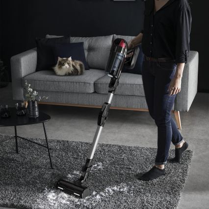 Rowenta - Aspirateur balai 2 en 1 X-FORCE FLEX ANIMAL CARE 320W/25,2V noir 2000 mAh