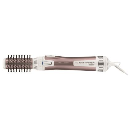 Rowenta - Brosse à cheveux rotative PREMIUM CARE 1000W/230V rose/blanc