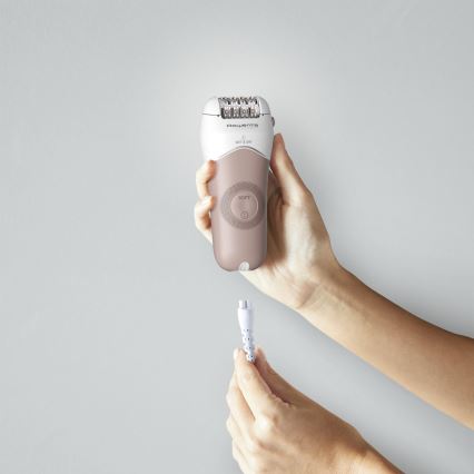 Rowenta - Épilateur WET&DRY 4,5W/5V 600 mAh beige/doré