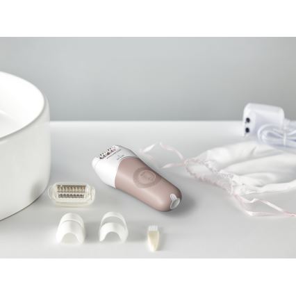 Rowenta - Épilateur WET&DRY 4,5W/5V 600 mAh beige/doré
