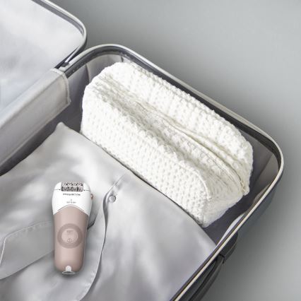 Rowenta - Épilateur WET&DRY 4,5W/5V 600 mAh beige/doré