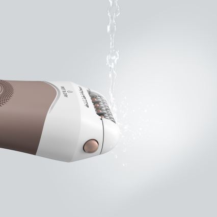Rowenta - Épilateur WET&DRY 4,5W/5V 600 mAh beige/doré
