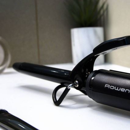 Rowenta - Fer à boucler CURLING TONG BASIC 25W/230V noir