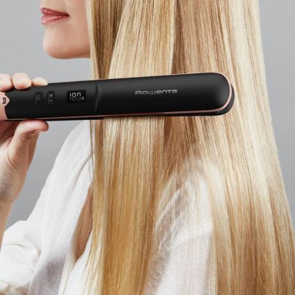 Rowenta - Lisseur à cheveux avec écran LCD EXPRESS SHINE 39W/230V