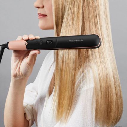 Rowenta - Lisseur à cheveux avec écran LCD EXPRESS SHINE 39W/230V