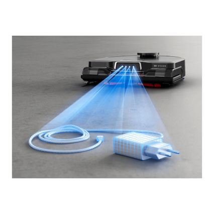 Rowenta - Aspirateur robot intelligent avec fonction serpillière X-PLORER S240+ AI Animal & Allergy Wi-Fi 5200 mAh