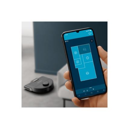 Rowenta - Aspirateur robot intelligent avec fonction serpillière X-PLORER S240+ AI Animal & Allergy Wi-Fi 5200 mAh