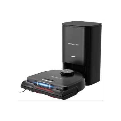 Rowenta - Aspirateur robot intelligent avec fonction serpillière X-PLORER S240+ AI Animal & Allergy Wi-Fi 5200 mAh