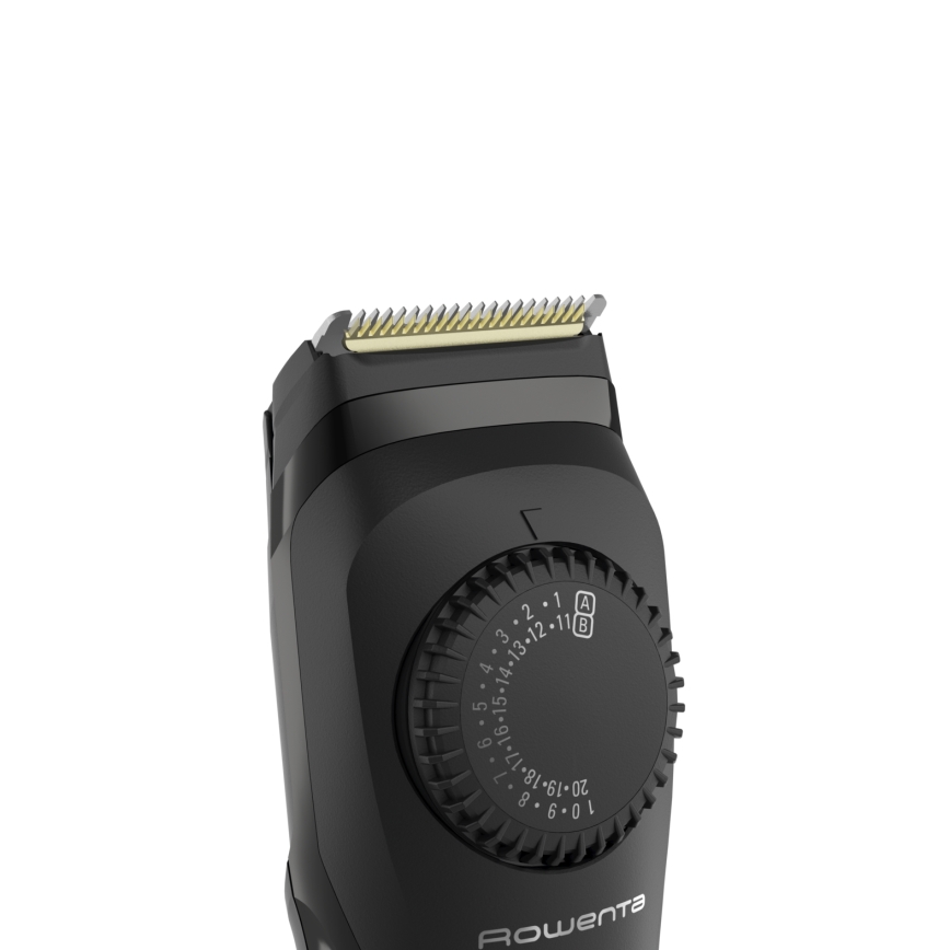 Rowenta - Tondeuse à barbe VIRTUO BEARD TRIMMER, noire, 1200 mAh