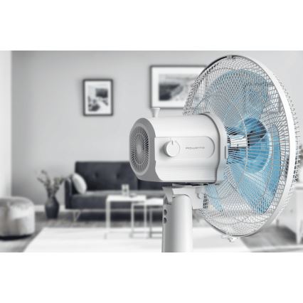 Rowenta - Ventilateur de table ESSENTIAL 28W/230V Ø 25 cm blanc