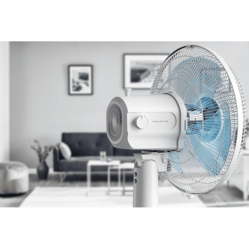 Rowenta - Ventilateur de table ESSENTIAL 28W/230V Ø 25 cm blanc