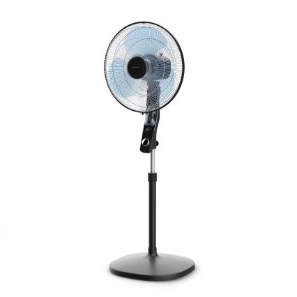 Rowenta - Ventilateur sur pied ESSENTIAL+ avec répulsif anti-moustiques intégré 60 W/230 V 130 cm noir