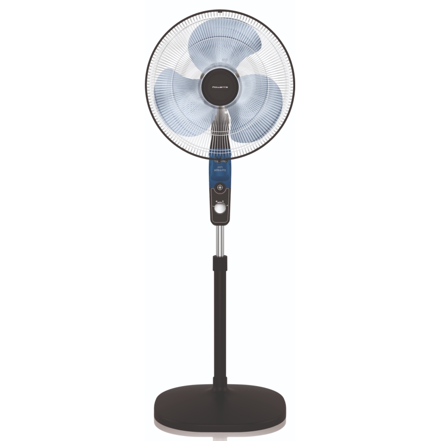 Rowenta - Ventilateur sur pied ESSENTIAL+ avec répulsif anti-moustiques intégré 60 W/230 V 130 cm noir