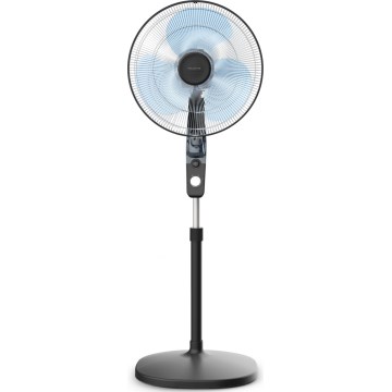 Rowenta - Ventilateur sur pied ESSENTIAL+ avec répulsif anti-moustiques intégré 60 W/230 V 130 cm noir