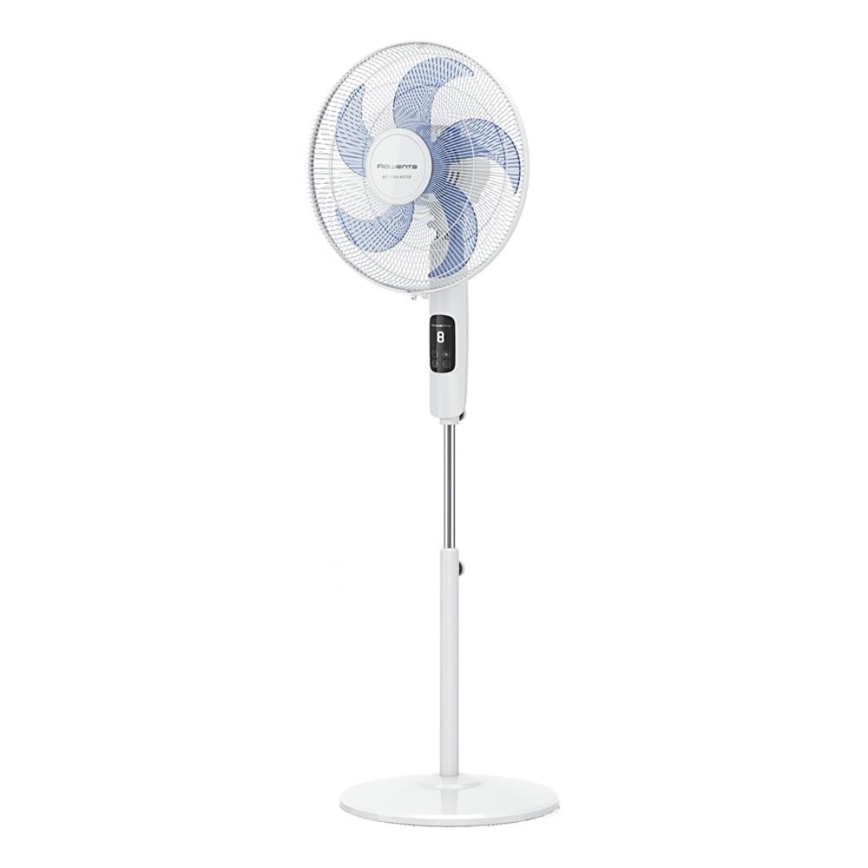 Rowenta - Ventilateur sur pied TURBO SILENCE 55 W/230 V 147 cm blanc + télécommande