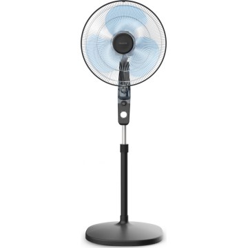 Rowenta - Ventilateur sur pied Ø 40 cm avec répulsif ESSENTIAL+ 60 W / 230 V, hauteur 130 cm, noir