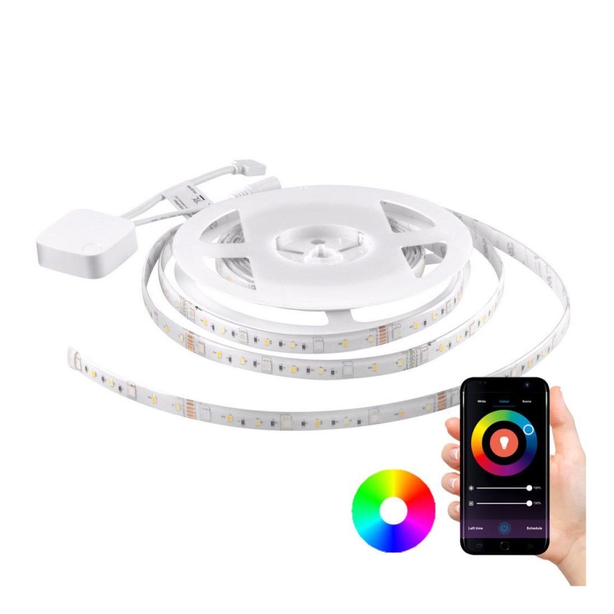 Ruban à intensité variable RGB LED Wi-fi + fonction musique LED