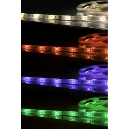 Ruban à intensité variable RGB LED Wi-fi + fonction musique LED/20W 5 m Tuya