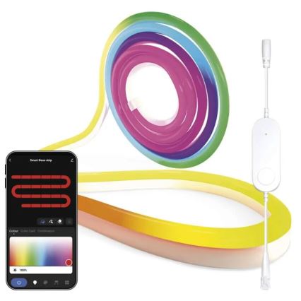 Ruban à intensité variable RGBIC GoSmart LED/33W/230V 5 m Wi-Fi Tuya