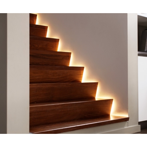 Lampe LED pour cuisine, lit, escaliers Bande 1M avec détecteur de