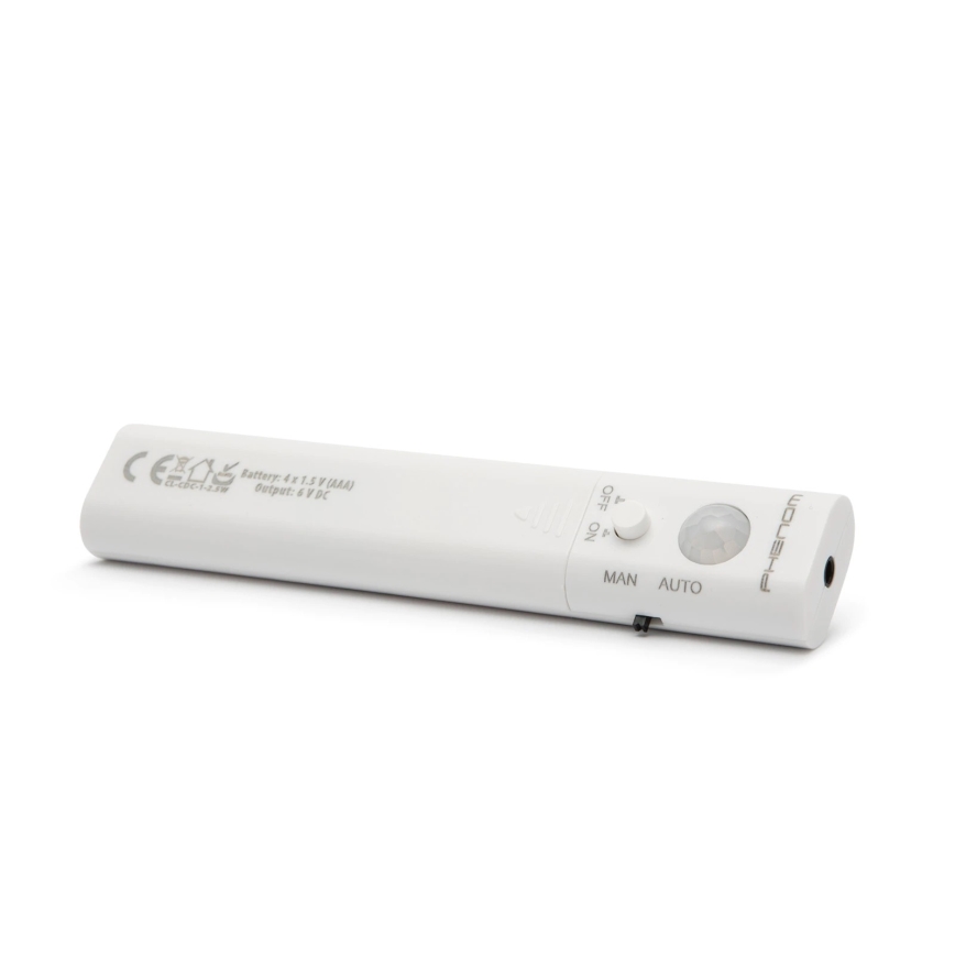Ruban avec détecteur de mouvement 1m LED/2,4W/6V 4xAAA 3000K