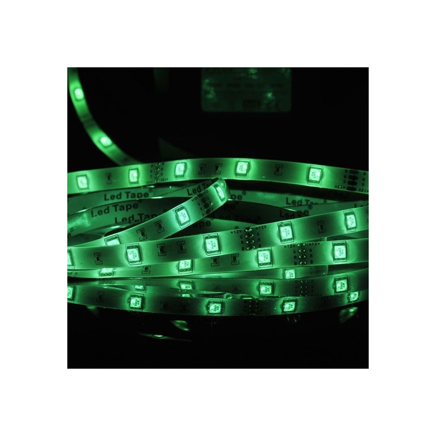 Ruban LED RVB à intensité variable pour l'extérieur 5m LED/14W/12V IP65 + télécommande
