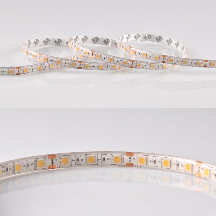 Ruban LED salle de bain 5m 28W/12V IP65 3000K