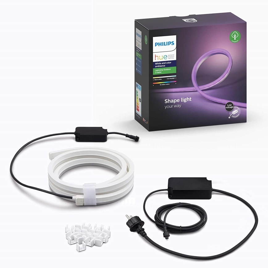 Ruban RGBW à intensité variable Philips Hue OUTDOOR STRIP LED/20