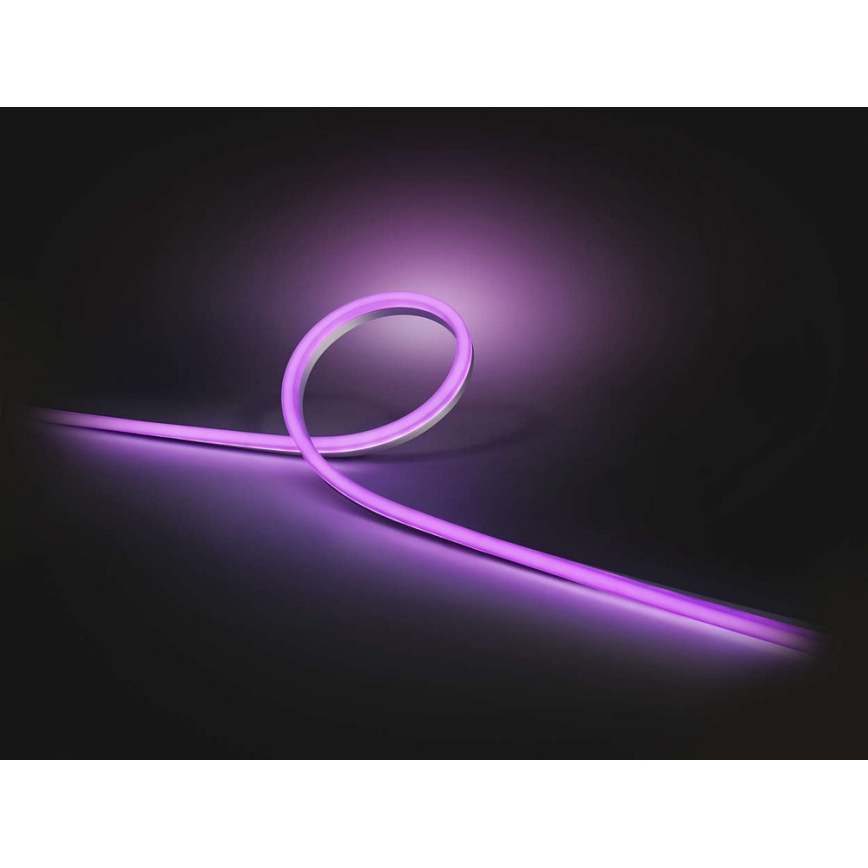 Ruban RGBW à intensité variable Philips Hue OUTDOOR STRIP LED/20,5W 2m IP67