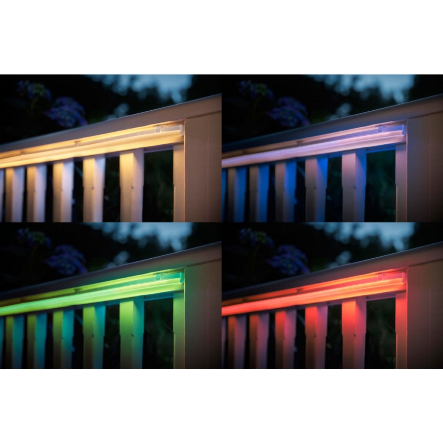 Ruban RGBW à intensité variable Philips Hue OUTDOOR STRIP LED/20,5W 2m IP67